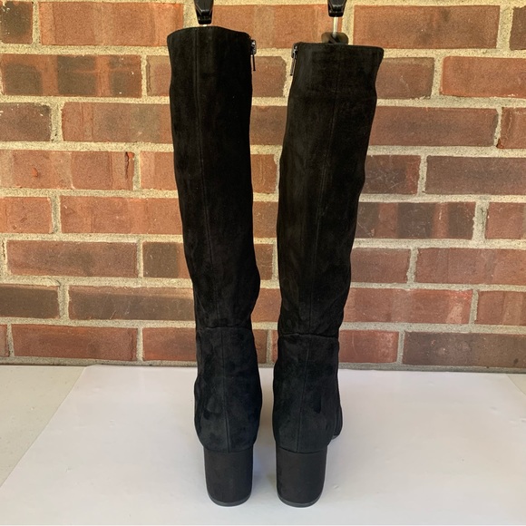 INC International Concepts Womens Radella Black Suede Knee High Boots US 8 M - Picture 8 of 10